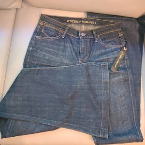 Citizens of Humanity Devote Rocker Ultra Flare Premium Denim USA Made NWT